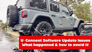 U-Connect Software Update Problem with Jeep Wrangler 4xe | Loss of Power