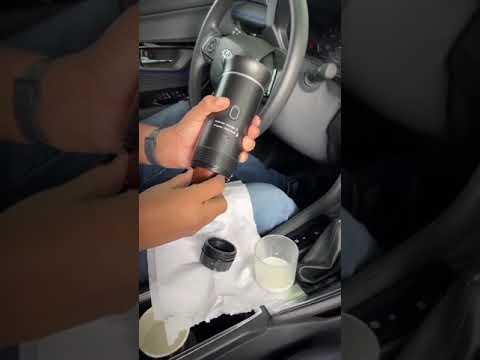 Perfect Coffee on the Road! CAFÉ VIBE Portable Coffee Maker