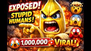 AI Talking Banana Exposes Humans 😭🍌 | Funny AI Animation Shorts #viral #shorts #funny #aivideo