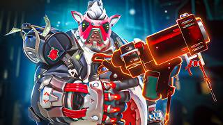 USING THE NEW 'CRIMSON WOLF' SCRAP GUN! | Overwatch