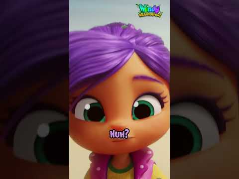 Windy gets into a battle!😬 | Windy Weatherfoot | Cartoon for Kids