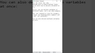 ✨ 03 - Variables and Data Types - Declaring Variables in C++ - Part 1 | ASMR Coding Tutorial 🖥️📚