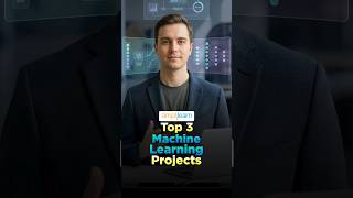 Top 3 Machine Learning Projects to Build for Your Resume | ML Project Ideas #shorts #simplilearn