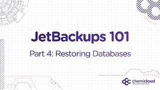 JetBackup 101 - How to Restore Database Backups in cPanel?