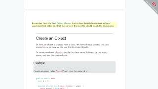 Java Classes and Objects