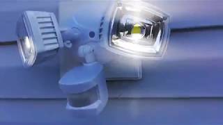 How to install garage motion sensor light