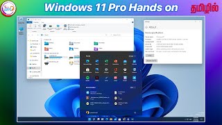 Windows 11 Pro Hands-on 😍 in Tamil (The Real Truth) @TechApps Tamil