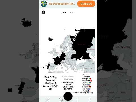 First Or Top Comment Blackens A Country! #Mapping #Mapper #Europe