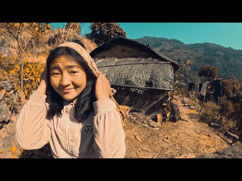 A 16-year-old girl living an isolated life. Middle hilly region of Eastern Rural Nepal.