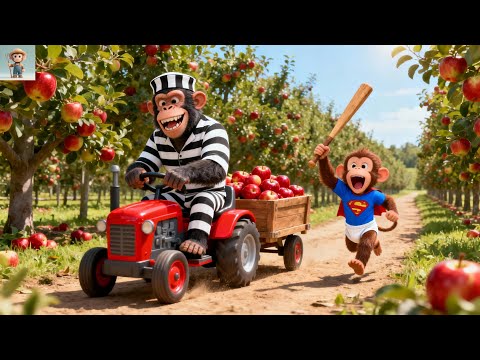 Monkey Farmer: From Apple Theft To Justice | Farm Work