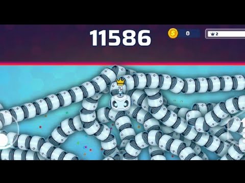 I Reached 11.800+ points in Snake.io 🐍 in the shortest possible time 🐍 Biggest snake in the Map