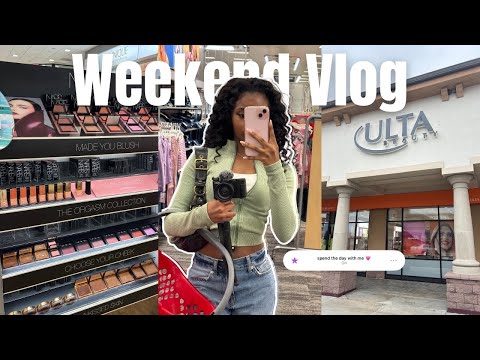WEEKEND VLOG | day in my life, upcoming mua, beauty run + more!