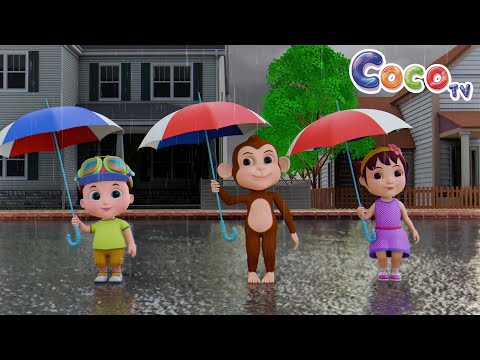 बारिश आई छम छम छम | Barish Aayi Cham Cham | Kids Rhyme in Hindi | Nursery Rhymes | Coco TV Rhymes