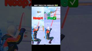 Best Grenade Trick 🤯✅ #pubgmobile #tipsandtricks #pubgtips #antoniopubg