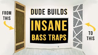 DIY bass traps unlike anything you've ever seen.