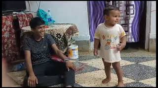 Rudra Play With Kaka