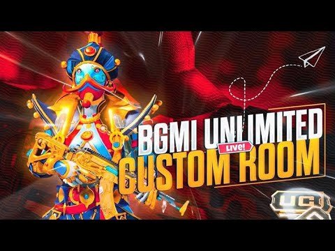 BGMI LIVE Stream Bgmi Custom Rooms And Gameplay