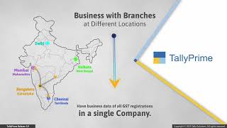 How to Use Multiple GST Registrations Feature in TallyPrime _ Release 3.0 | tally Prime 3.0