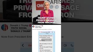 Trump shares private message from Macron