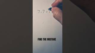 Where is the mistake? 🤔 | Quick Math Challenge!