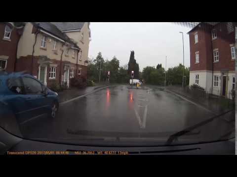 Driver Running Red Light
