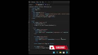 ⚡ Next-Level Login Form | #coding  #html #css #loginform #frontend
