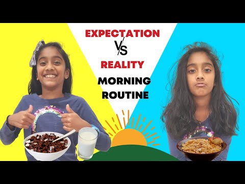 Expectation vs Reality | Morning Routine