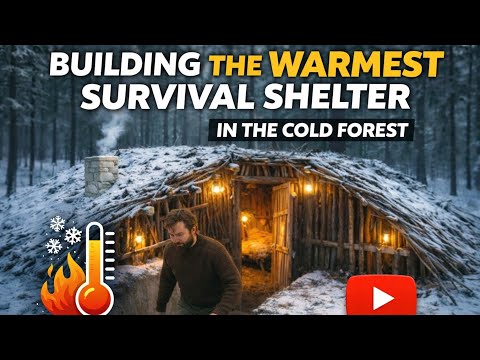 Survival Expert Builds4 AmazingShelters in the Forest/Start to Finish#unfrezzmyaccount 