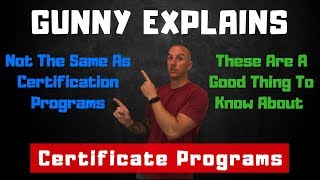 Certificate Programs Explained