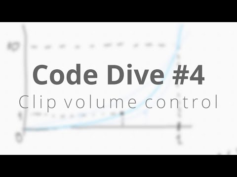 Picturide Project - Code Dive #4: Clip Volume Control
