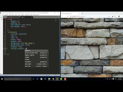 CSS Text Overlay Effects With mix-blend-mode Property | Html CSS Effects