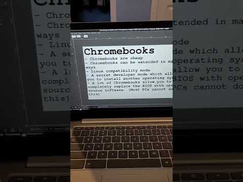 why Chromebooks are BETTER than PCs #shorts