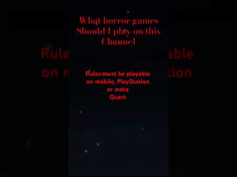 What horror games should I play on my channel? #horror #shorts #fyp #horror gaming#subscribe #scary
