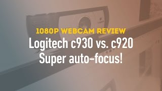 Logitech c930 vs Logitech c920 Webcam Review - Online Courses, Sketching, Water Color, Art, or Notes