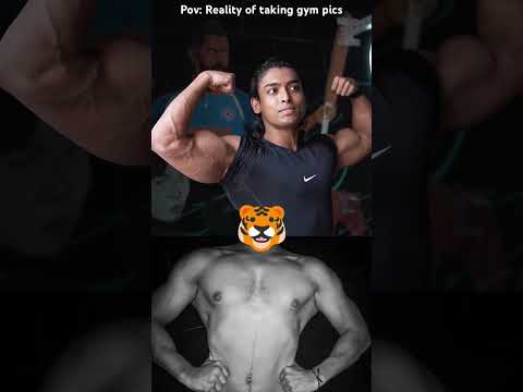🗣️When you take posing pics🤳Ghar ka ek🐯 jaruri h..#bodybuilding #fitness #shorts #trending