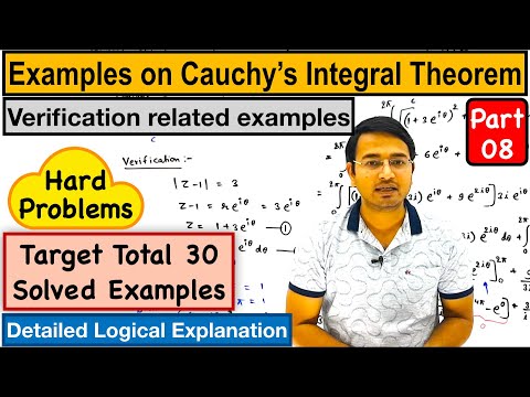 Verify Cauchy Integral Theorem related examples : part 8
