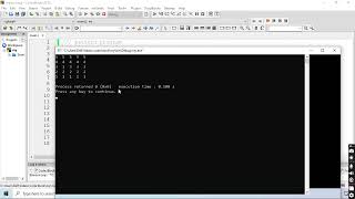 pattern program in C | C programming