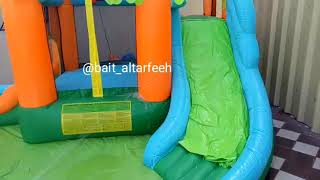 Inflatable jump'n castle slides for kids