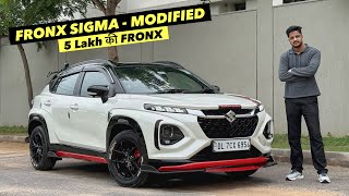 India’s Sportiest Modified Maruti Suzuki Fronx | Base to Top Modification | Cost & Details ? 