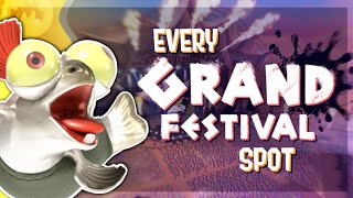 ALL 10 Smallfry Spots at The Grand Festival - Splatoon 3