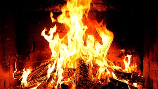 🔥 Fireplace 4K UHD! Fireplace with Crackling Fire Sounds. Fireplace Ambience