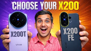 Vivo X200T vs Vivo X200 FE - Don’t Buy the Wrong One!