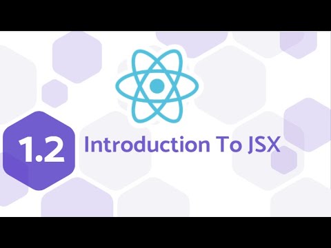 1.2 Introduction To JSX || Module 1 || React Complete Guide - 2011