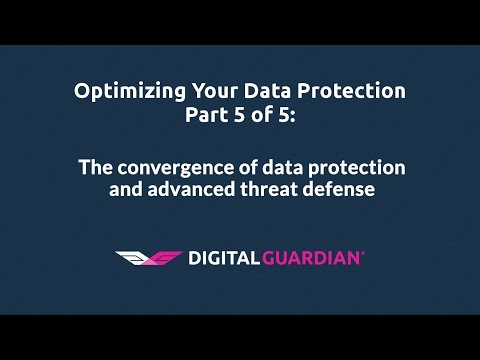 The convergence of data protection and advanced threat defense | Optimizing Your Data Protection 5/5