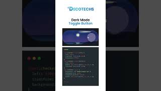 Dark Mode Toggle with Pure HTML, CSS & JavaScript 🌙💡