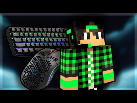 [4K/240FPS] Uncut Keyboard + Mouse Sounds (Handcam) | Hypixel Bedwars