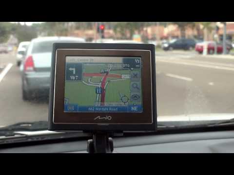 AUTO GPS MIO MOOV 200 ROAD TEST