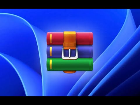 HOW TO INSTALL WINRAR UNZIP, COMPRESS FILES TO ZIP RAR WINDOWS 10 WINDOWS 11 (Enable captions)