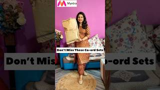 Myntra co-ord set haul under 700/- #myntra #myntrafinds #myntrahaul #myntraclothinghaul