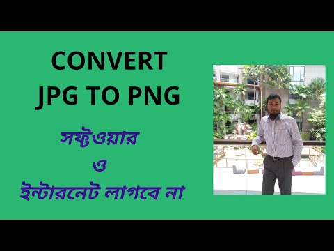How to Convert JPG to PNG | Without Software and Offline